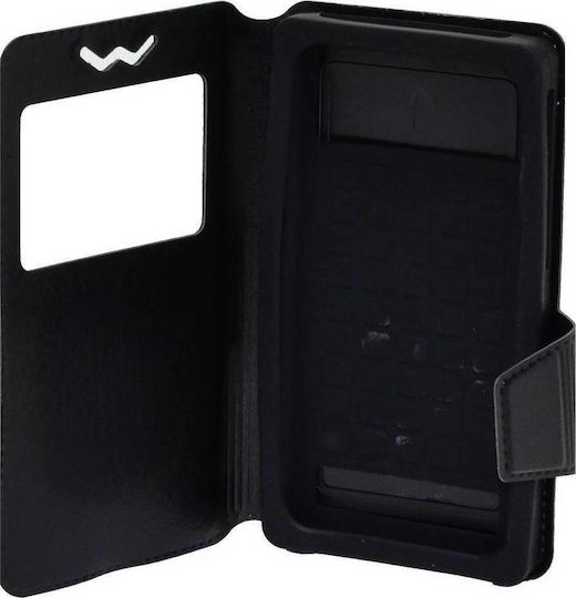 Ancus S-View Elastic Book 5.7" έως 6.0" (Μαύρο)