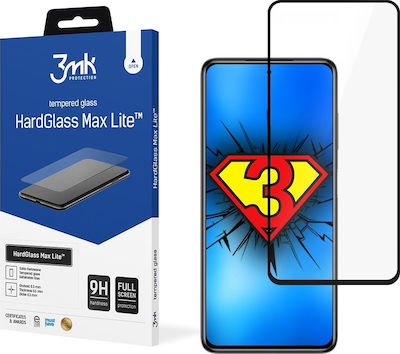 3MK HardGlass Max Lite Full Glue Full Face Tempered Glass (Poco X3 NFC / X3 Pro) 75723