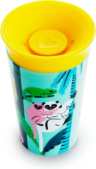 Munchkin Παιδικά Ποτηράκια Miracle 360° Wildlove Sippy Cup από Πλαστικό Πολύχρωμο 2τμχ 266ml για 12m+ 51765