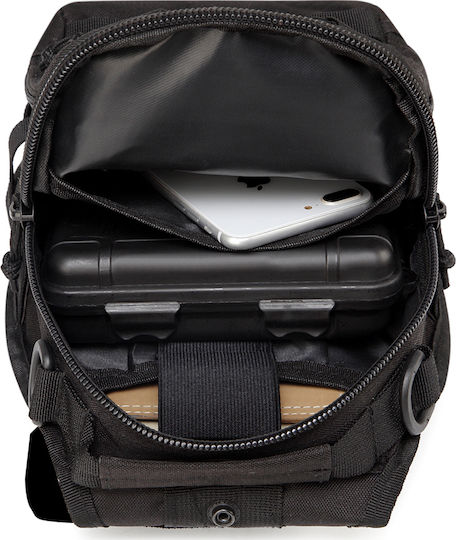 Talos Sling Tactical Molle Военна Чантичка За през гърди Черен 5лт