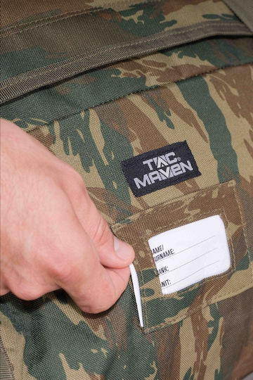 Pentagon Sas Military Travel Backpack Made of Polyester Greek Variation Camo 70lt