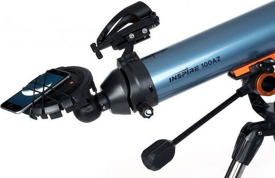 Celestron Inspire 100AZ Dioptric Telescope Suitable for Beginners