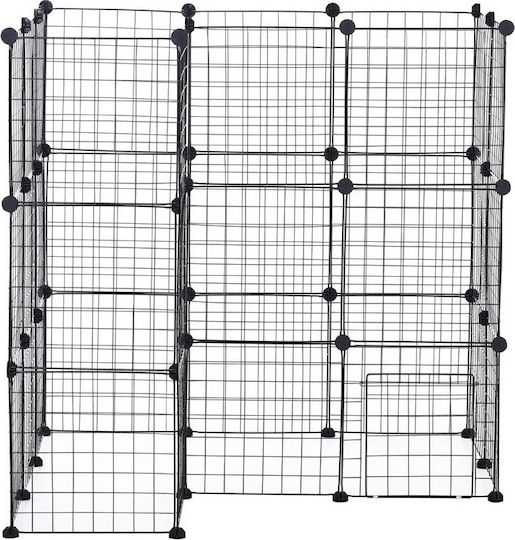 Pawhut Rodent Cage Multifunctional Cage - Pet Training Park 146x73x73cm 146x73x73cm