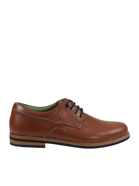 Robinson Leder Herren Freizeitschuhe Tabac Braun