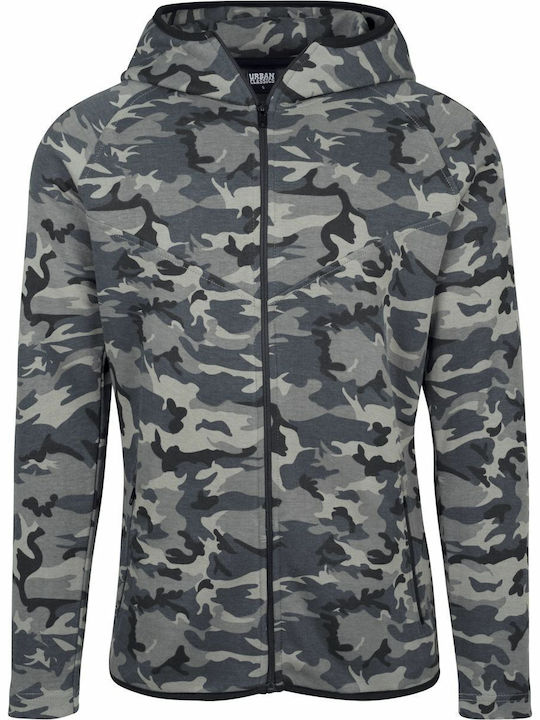 Herren Jacke mit Kapuze Mehrfarbig