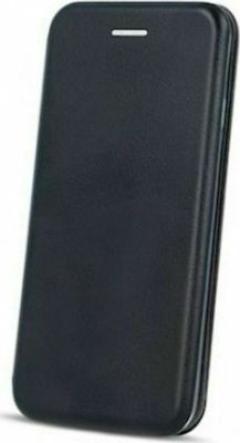 Forcell Elegance Synthetic Leather Book Black (iPhone 12 / 12 Pro)