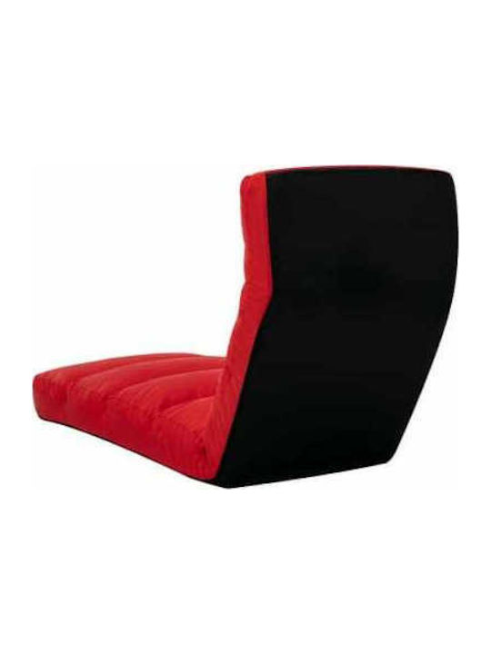 Multifunctional Bean Bag Chair Waterproof Red 175x56x20cm