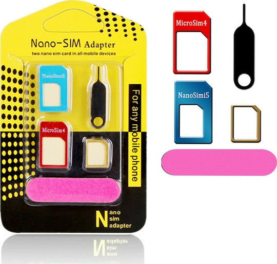 Chengxin 3 σε 1 SIM Adapter in Black color