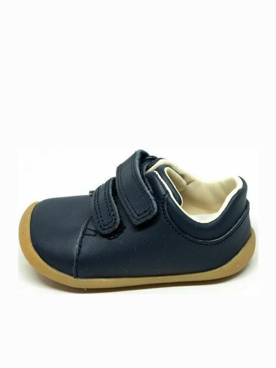 Roamer Craft Kids Sneakers Anatomic with Scratch Navy Blue