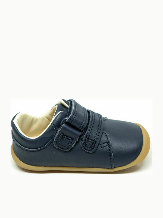 Roamer Craft Kids Sneakers Anatomic with Scratch Navy Blue