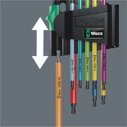 Wera 967/9 TX BO L 9pcs