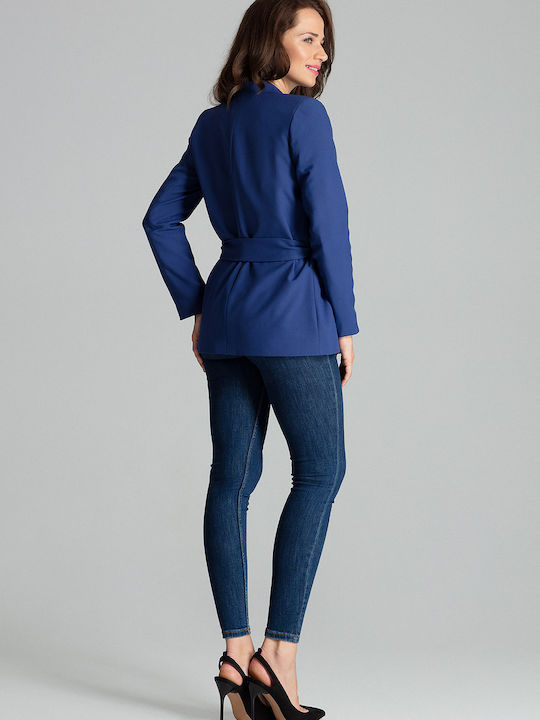 Lenitif L061 Women's Blazer Blue