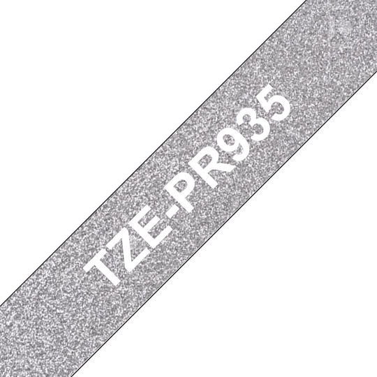 Brother Label Maker Tape 8m x 12mm in Silver Colour Compatible with Brother TZe/TZ