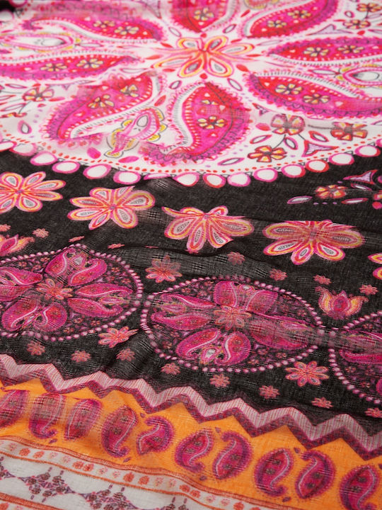 Desigual Boho Mandala Şal Pentru Femei Multicolor