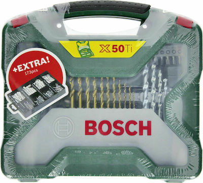 Bosch X Line Βαλίτσα με 173 Εργαλεία