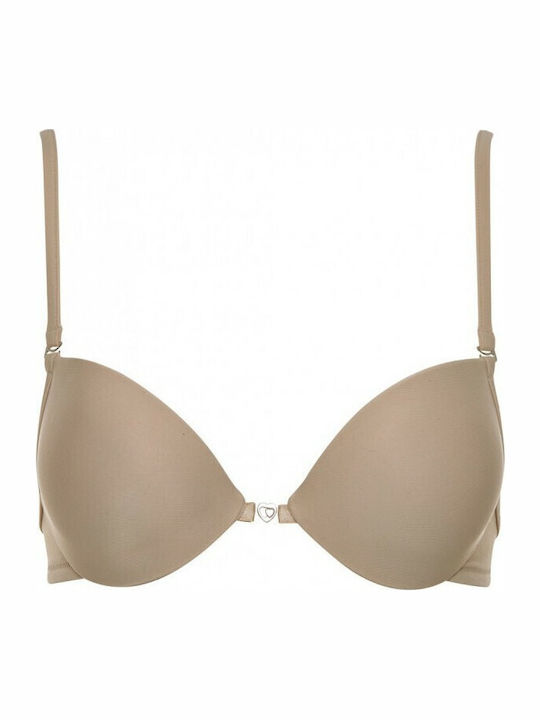 Joker Beige Σουτιέν ohne Polsterung mit Bügel