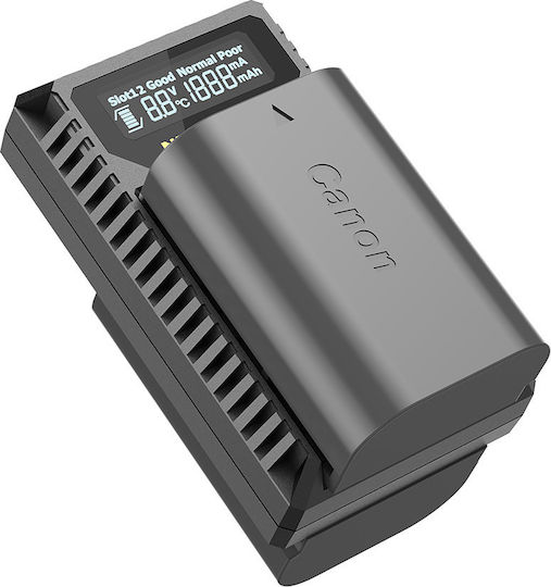 NiteCore Single Battery Charger UCN3 Pro 9060060223 Compatible with Canon