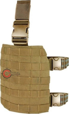 Mil-Tec Molle Leg Base Thigh Holster Πλατφόρμα Μηρού Coyote