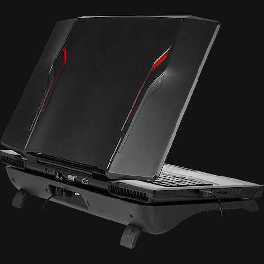 Marvo FN-33 Cooling Pad for Laptop up to 17" with 5 Fans and Lighting Red Led