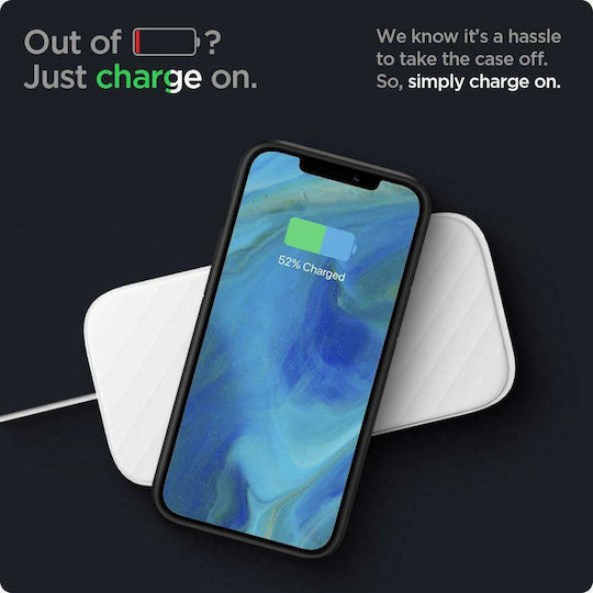 Spigen Ultra Hybrid Back Cover Plastic 2mm Black (iPhone 12 Pro Max)