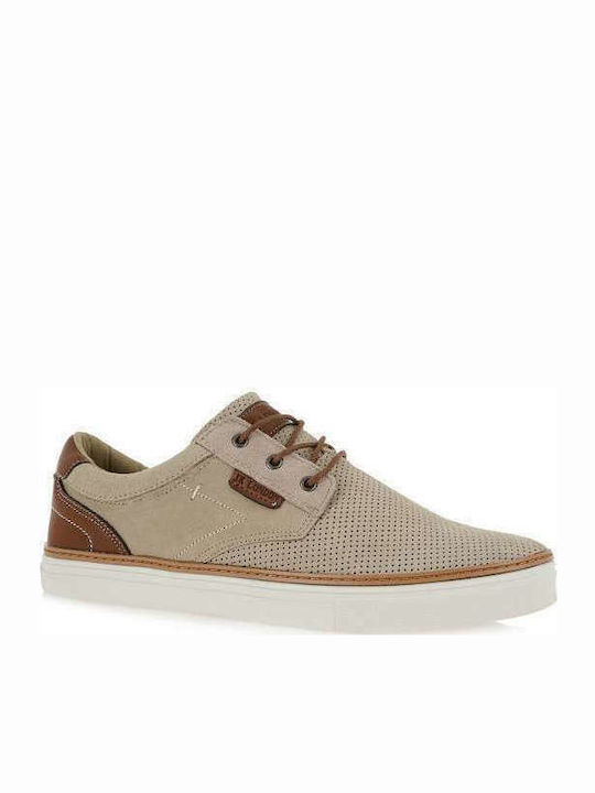 JK London Men's Casual Shoes Beige