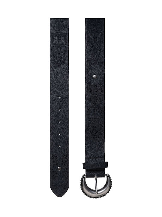 Desigual Leather Women's Belt Black