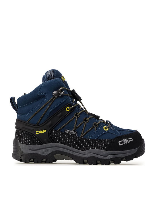 CMP Kids Waterproof Hiking Boots Rigel Mid Navy Blue