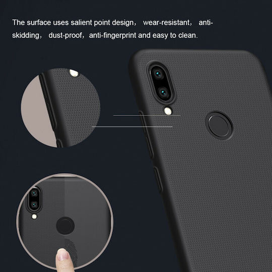 Nillkin Super Frosted Back Cover Πλαστικό Μαύρο (Redmi Note 7 / 7 Pro)