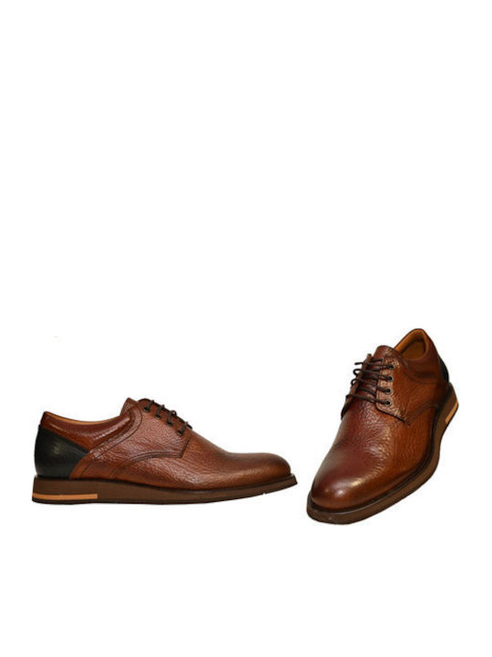 Men's Leather Casual Shoes Brown