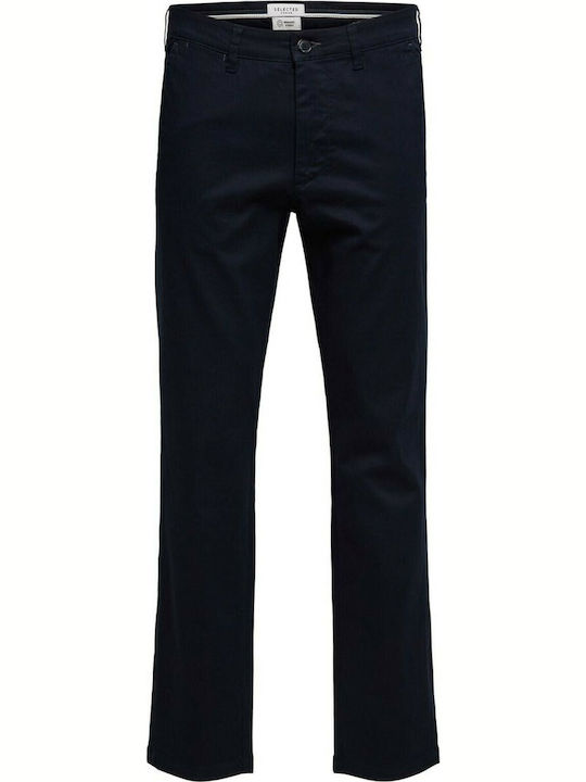 Παντελόνι Chino Ελαστικό σε Slim Εφαρμογή Navy Μπλε