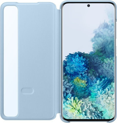 Samsung Book Synthetic Leather / Plastic Light Blue (Galaxy S20)