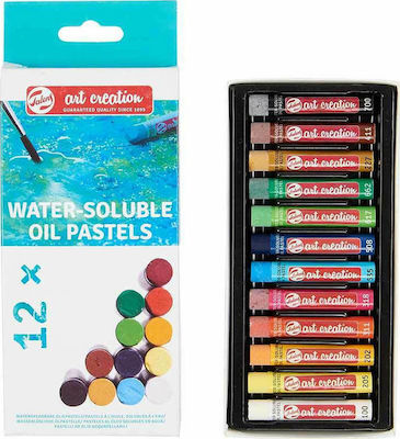 Royal Talens Oil Pastels Art Creation Water Soluble 12colours 9029112M