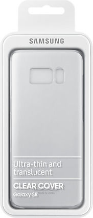 Samsung Cover Ef-qg950cs Back Cover Σιλικόνης Ασημί (Galaxy S8)