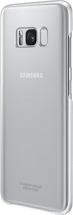 Samsung Cover Ef-qg950cs Back Cover Σιλικόνης Ασημί (Galaxy S8)