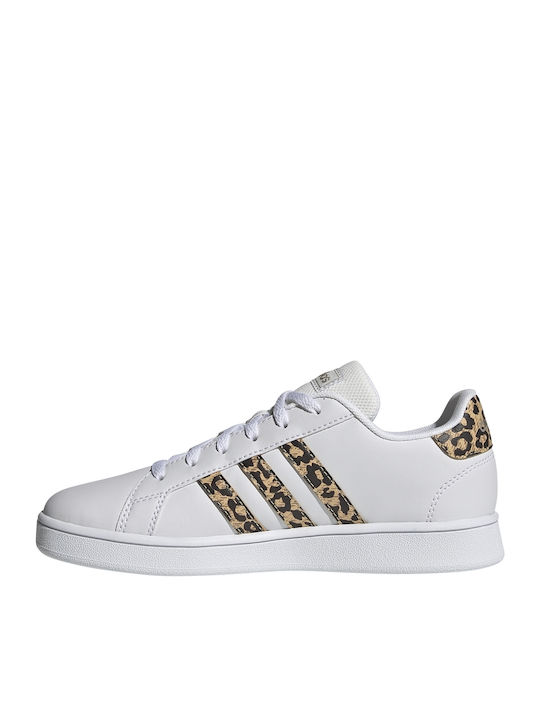 Grand Court Παιδικά Sneakers Cloud White / Champagne Met.