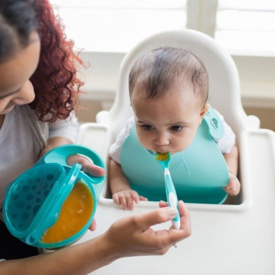 Dr. Brown's Baby Food Bowl made of Plastic Blue 2pcs TF 010
