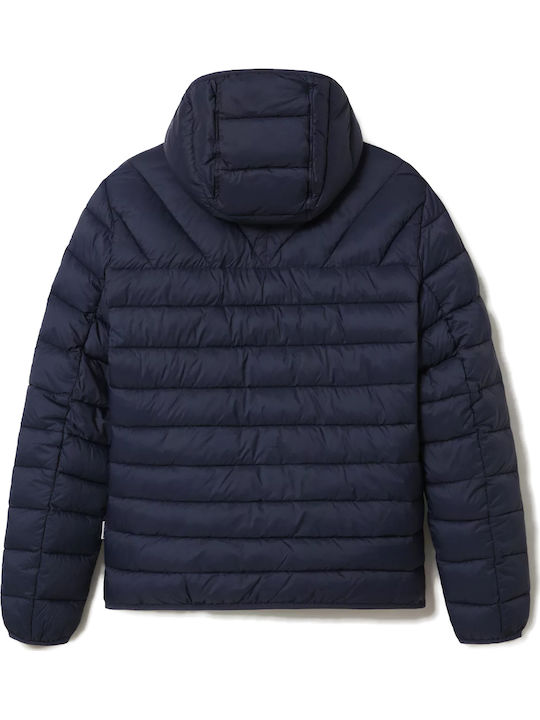 Aerons H Herren Winter Jacke Puffer Marineblau