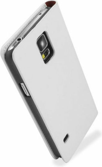 Samsung Book Synthetic Leather White (Galaxy S5)