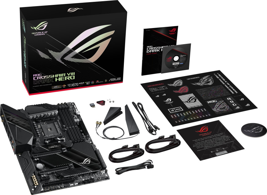 Asus ROG Crosshair VIII Dark Hero X570 Wi-Fi Placă de bază ATX cu