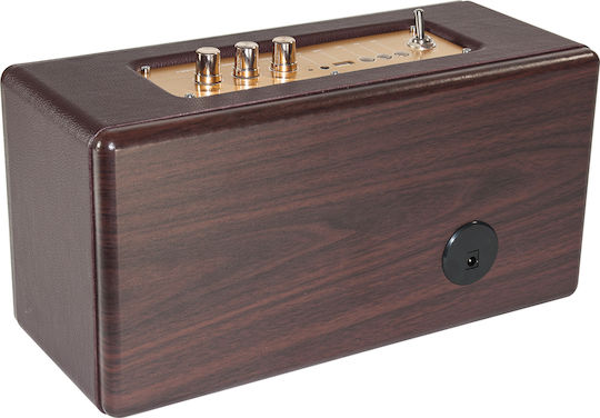 Madison Rechargeable Vintage Speakerbox Ηχείο Bluetooth 20W Καφέ