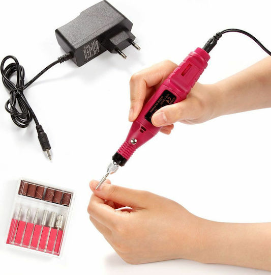 B1600 Nail Drill Power 10W Red with 3000 Rotations per Minute