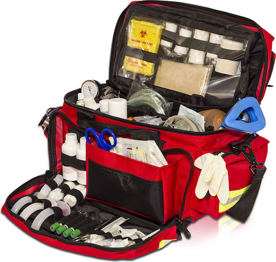 Elite Bags Emergency's Medical Insulated First Aid Rucksack Red
