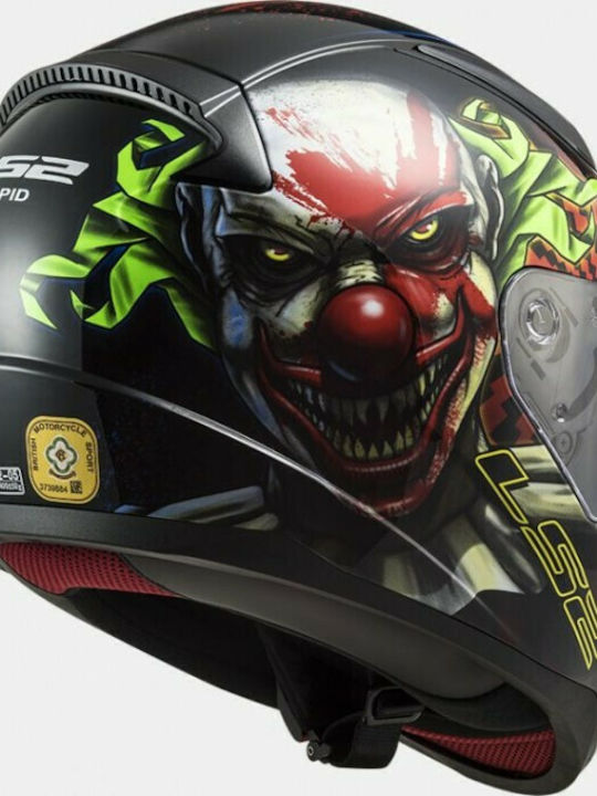 LS2 FF353 Rapid Happy Dreams Black Κράνος Μηχανής Full Face 1300gr