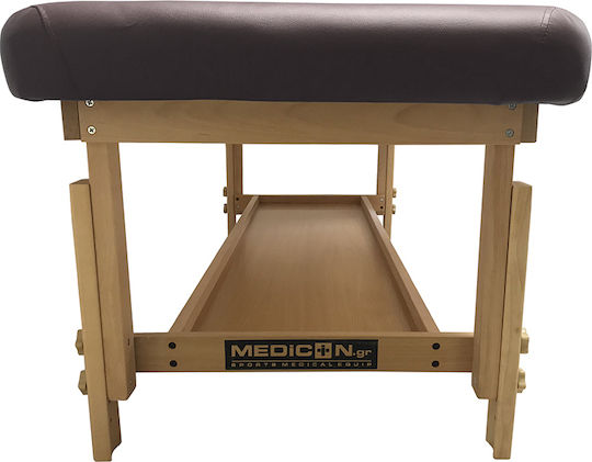 Medicin Bett Massage und Physiotherapie Braun aus Holz 190x72cm.