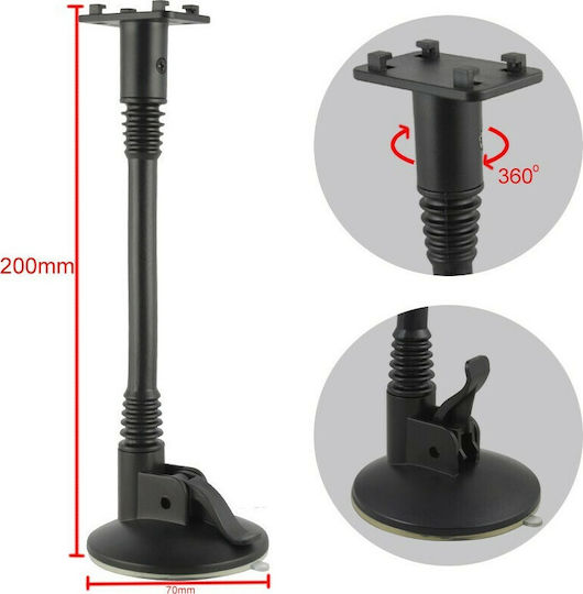 Rebeltec Βάση Κινητού Αυτοκινήτου Car Holder M10 με Ρυθμιζόμενα Άγκιστρα