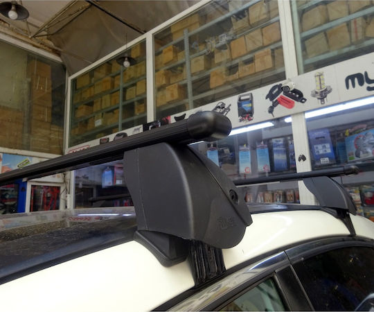 K39 K1 Pro 130cm. for Cars with Factory Bars (without Legs) Black