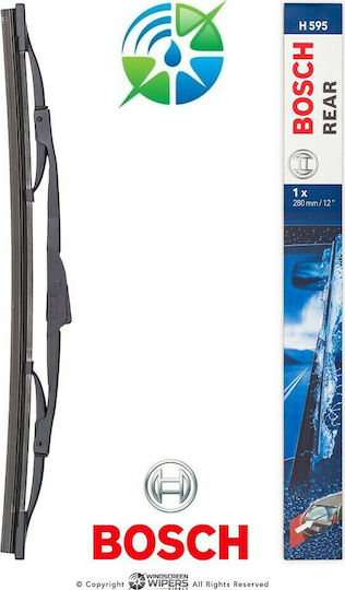 Bosch H595 Rear Car Wiper 280mm for Ford Fiesta / Focus / Mondeo Mercedes-Benz Vario Nissan Terrano Volkswagen Polo / Lupo Seat Leon / Altea / Toledo / Cordoba