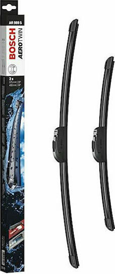 Bosch Aerotwin AR989S Front Set Car Wiper Blades 575mm/400mm Universal Scania S