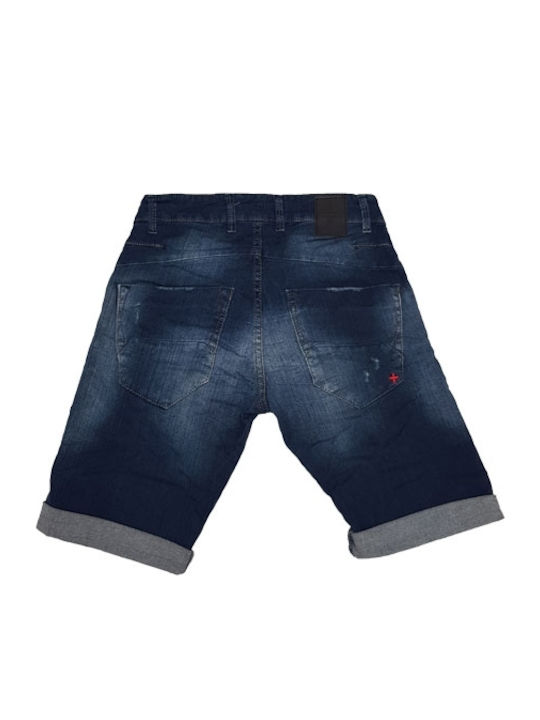DB31F Men's Shorts Jeans Navy Blue