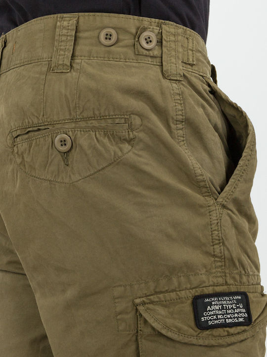 TROLIMPO30 Herrenshorts Cargo Khaki